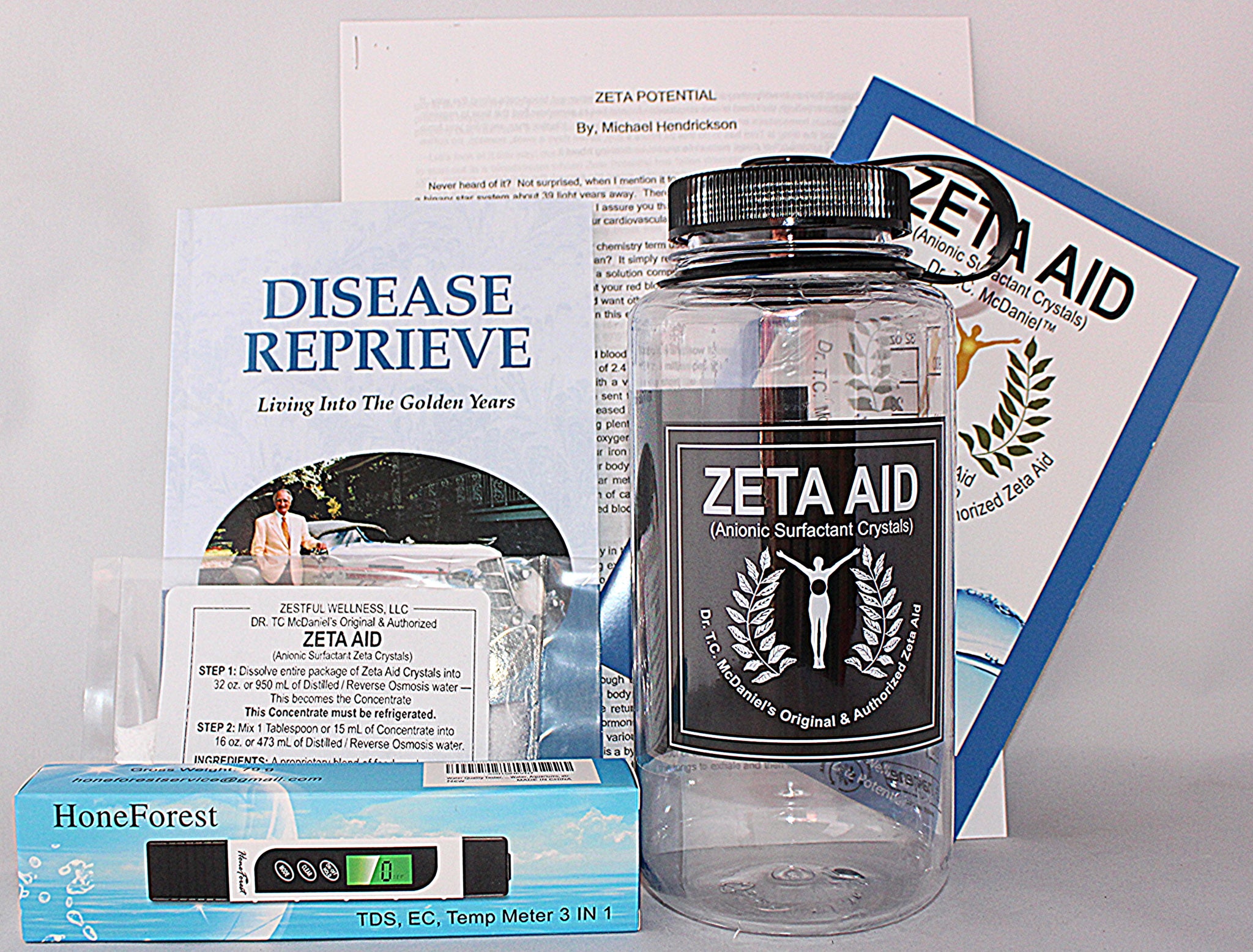 ZETA AID STARTER PACKAGE w/ TDS Meter