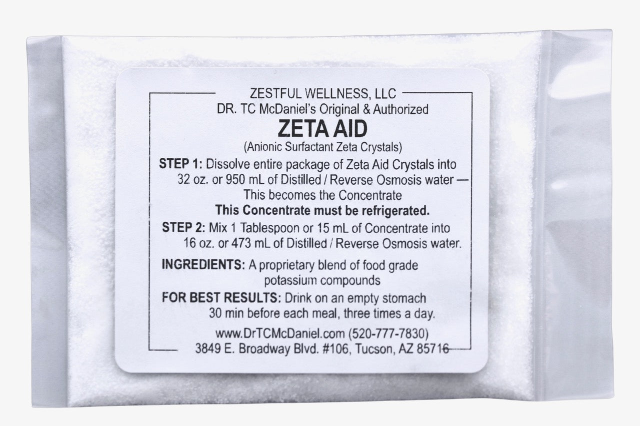 ZETA AID CRYSTALS